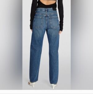 goldsign High Waisted Straight Jeans